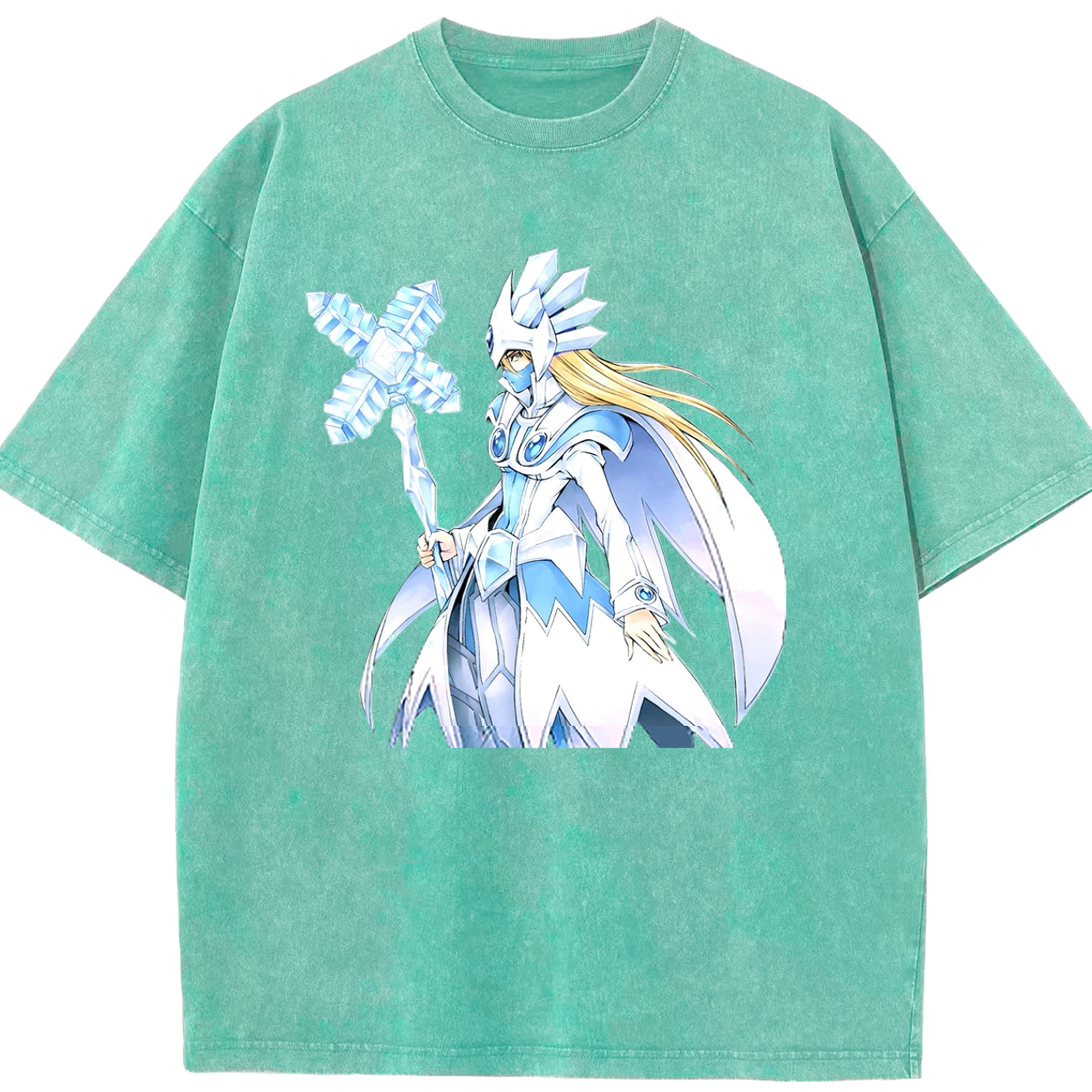 （画像用） 遊☆戯☆王 Yu-Gi-Oh! 綿100% ヴィンテージ風 半袖Tシャツ（フロントプリント）